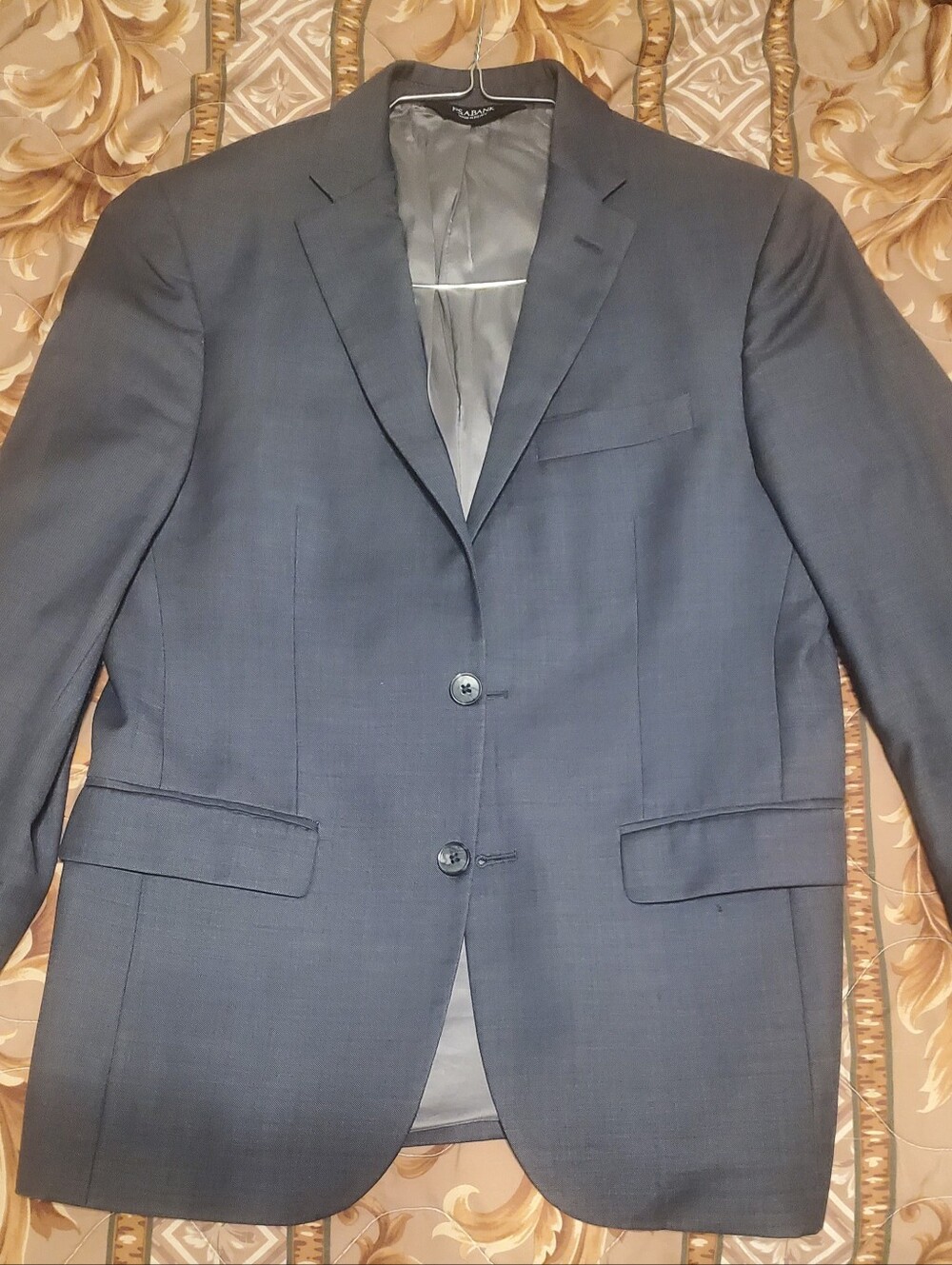 Jos. A. Bank Men's Dark Gray Two-Button Sport Coat